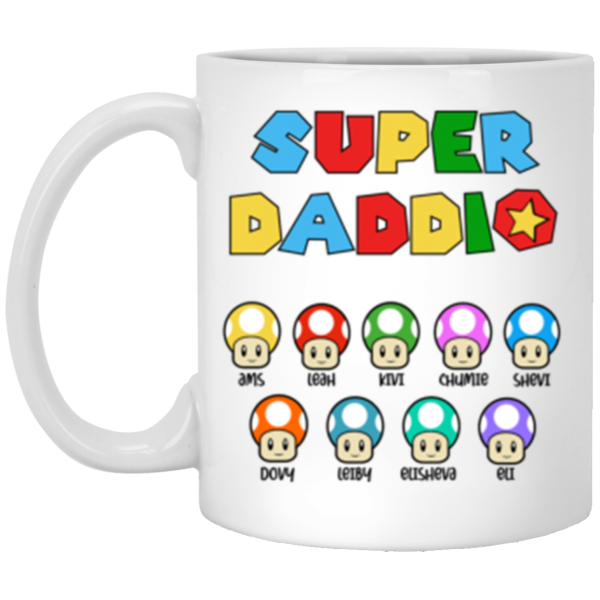 3698748437 - 11OZ - DAD XP8434 11oz White Mug