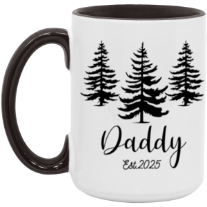 3697752595 - 15OZ - DADDY AM15OZ 15oz Accent Mug