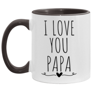 3699086529 - 11OZ - BEST PAPA EVER AM11OZ 11oz Accent Mug