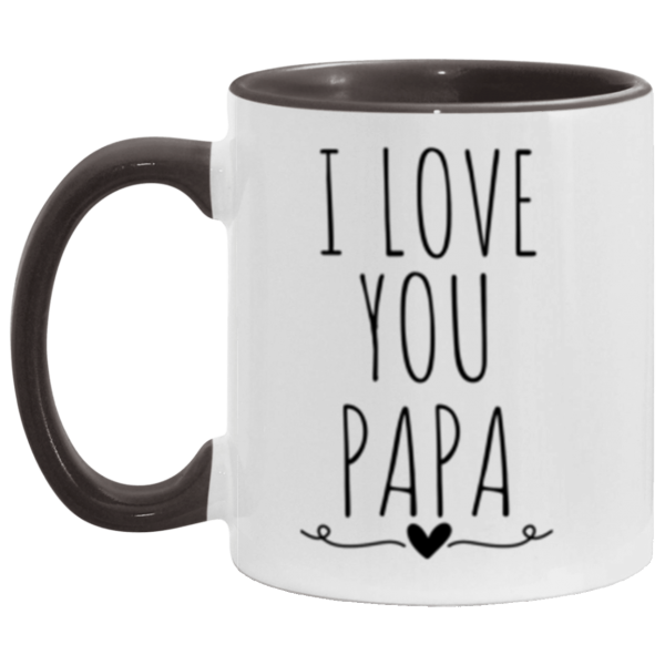 3699086529 - 11OZ - BEST PAPA EVER AM11OZ 11oz Accent Mug